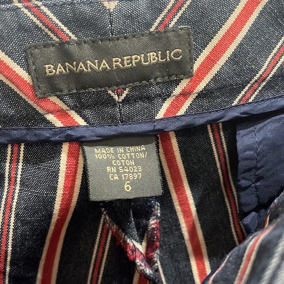 NWOT Banana Republic Striped Pants - Picture 7 of 10